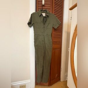 Altar'd State Olive Green Jumpsuit